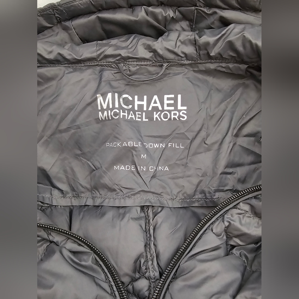 Michael Kors Down, Packable Jacket. Euc! - image 7